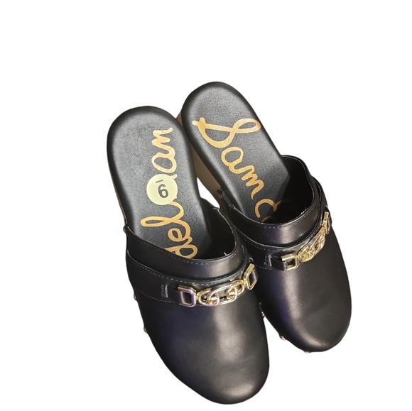 NWOT Sam Alderman women's  9 slide in wedge clog. - Picture 4 of 7